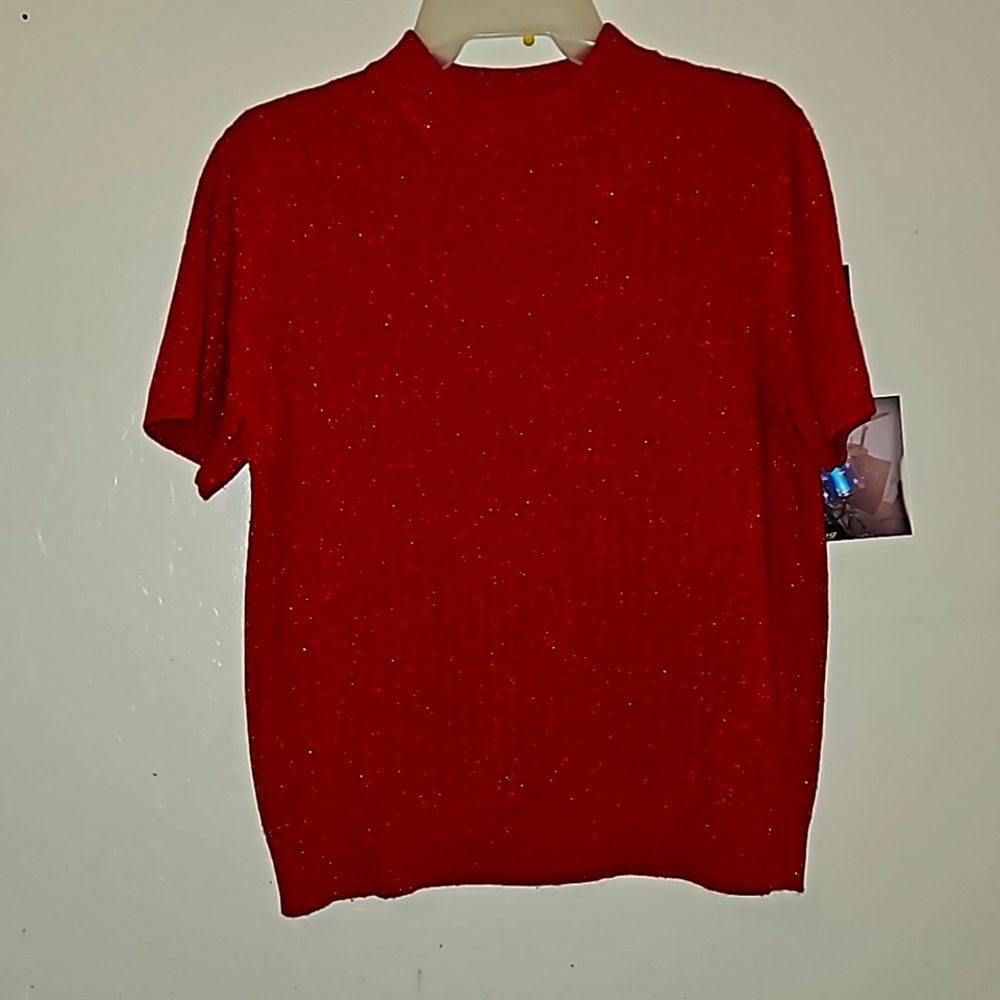 COPY - SAG HARBOR Medium Red Sweater.